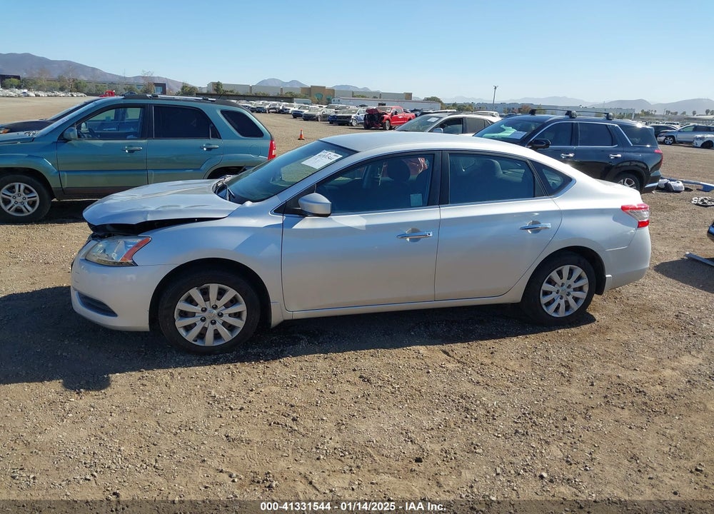 2013 NISSAN SENTRA S VIN: 3N1AB7AP9DL741746