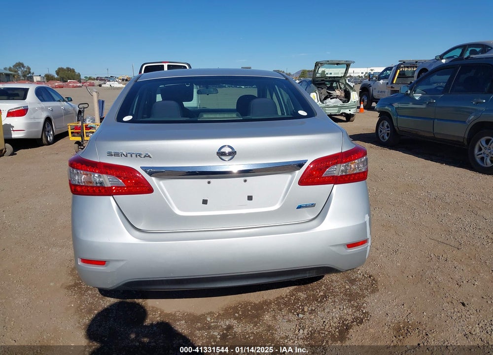 2013 NISSAN SENTRA S VIN: 3N1AB7AP9DL741746