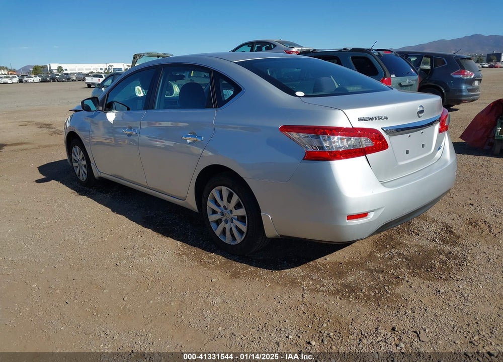 2013 NISSAN SENTRA S VIN: 3N1AB7AP9DL741746