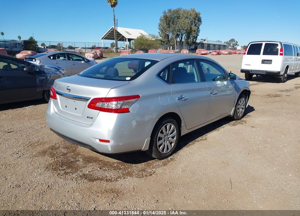 2013 NISSAN SENTRA S VIN: 3N1AB7AP9DL741746