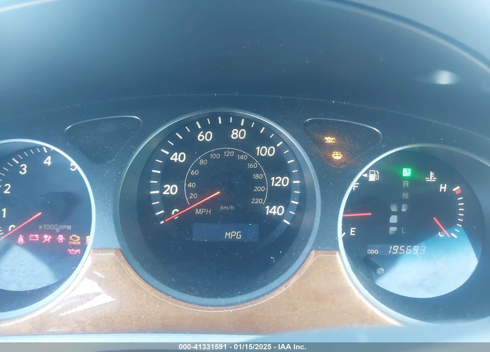 2006 LEXUS ES 330 VIN: JTHBA30G665158390