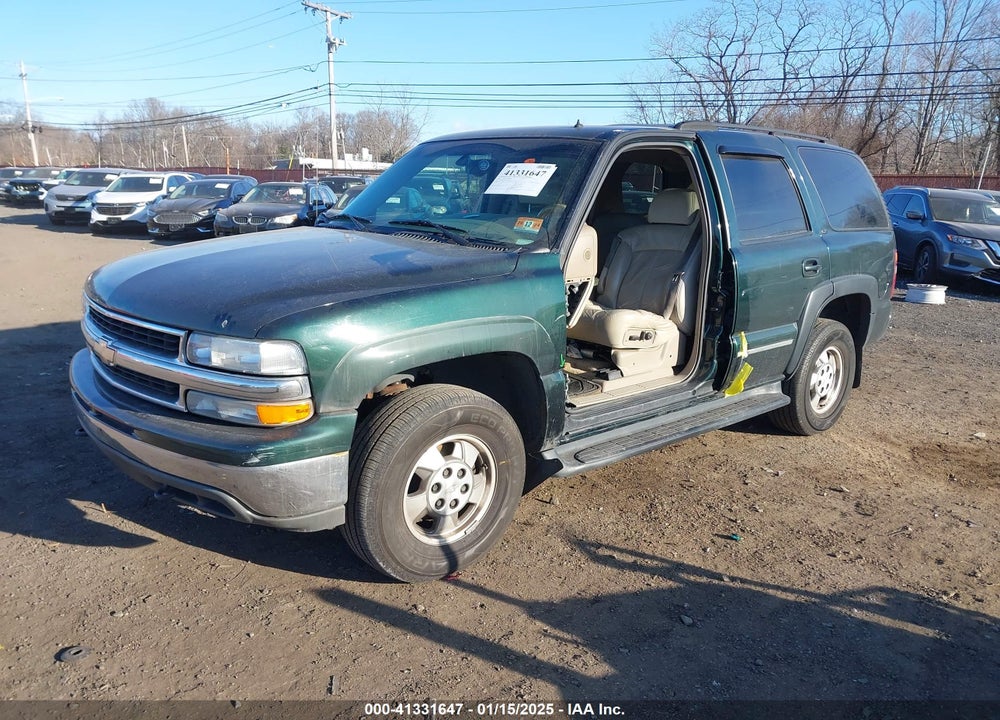 2002 CHEVROLET TAHOE LT VIN: 1GNEK13Z52R134654