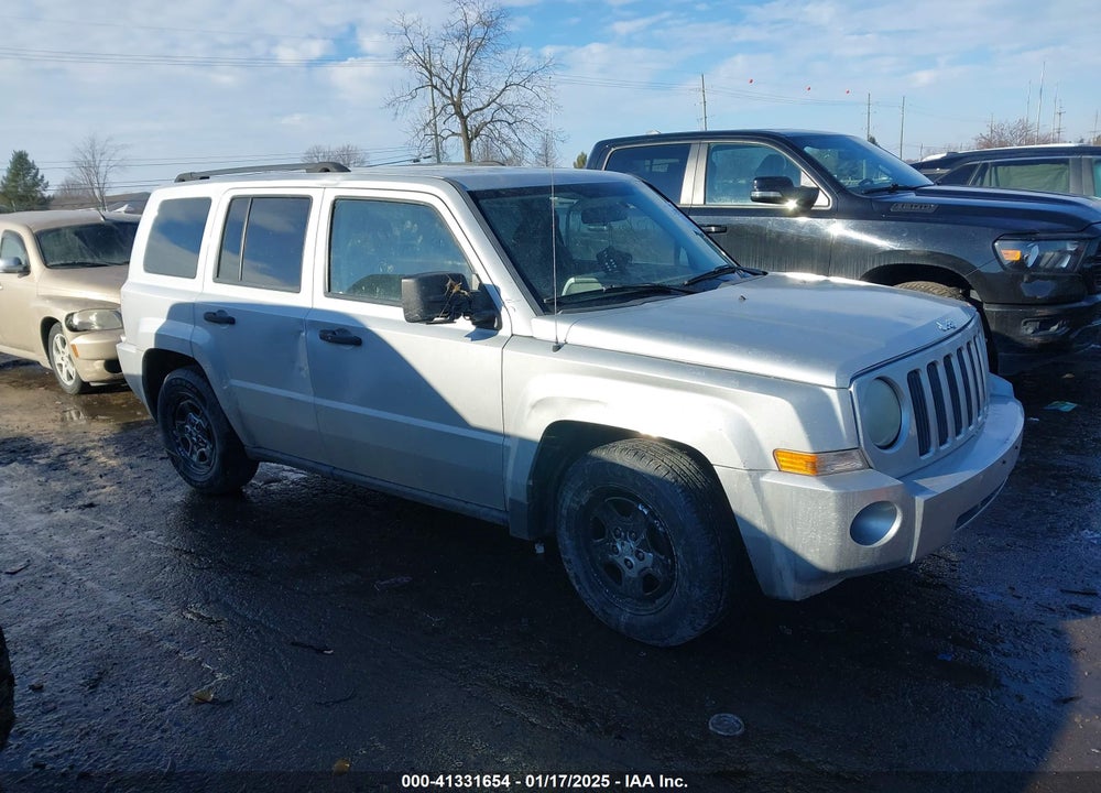 2008 JEEP PATRIOT SPORT VIN: 1J8FF28W48D647382