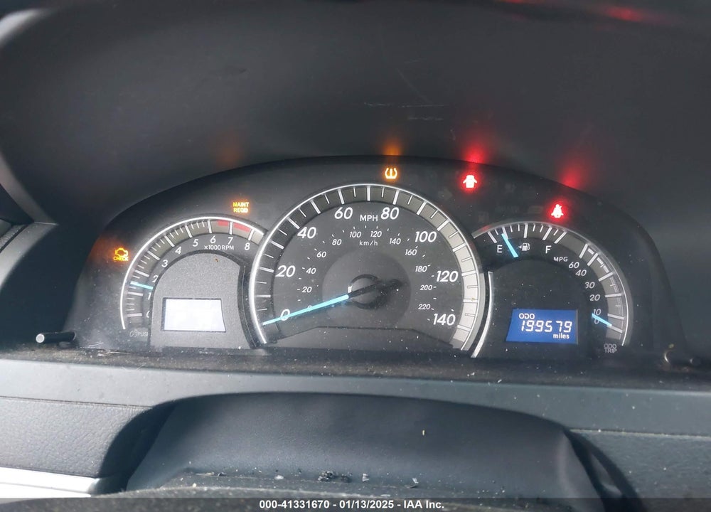 2013 TOYOTA CAMRY SE VIN: 4T1BF1FK9DU224707