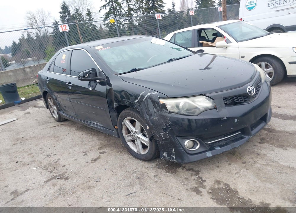 2013 TOYOTA CAMRY SE VIN: 4T1BF1FK9DU224707