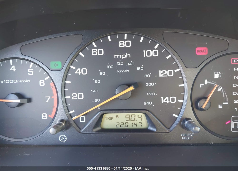 2001 HONDA ACCORD 2.3 EX VIN: JHMCG660X1C006860