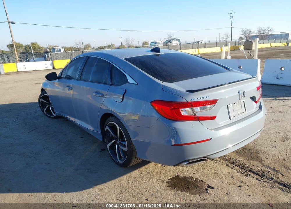 2021 HONDA ACCORD VIN: 1HGCV1F32MA107686