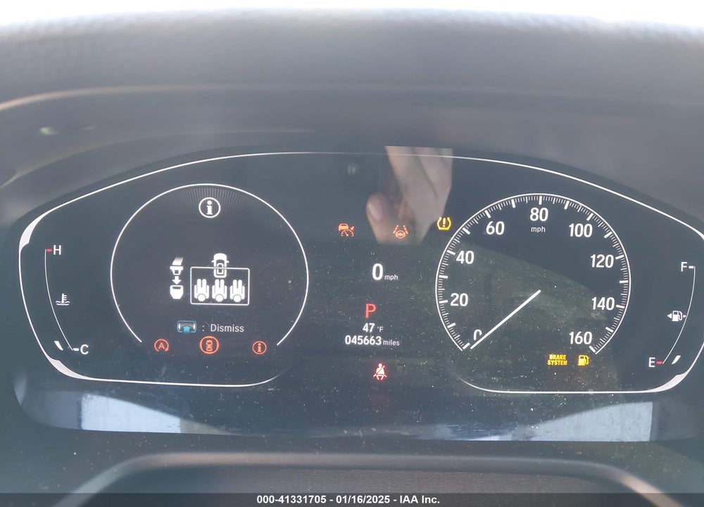 2021 HONDA ACCORD VIN: 1HGCV1F32MA107686