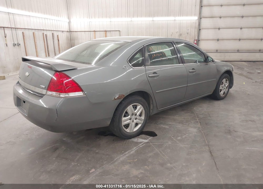 2007 CHEVROLET IMPALA LS VIN: 2G1WB58K979395411