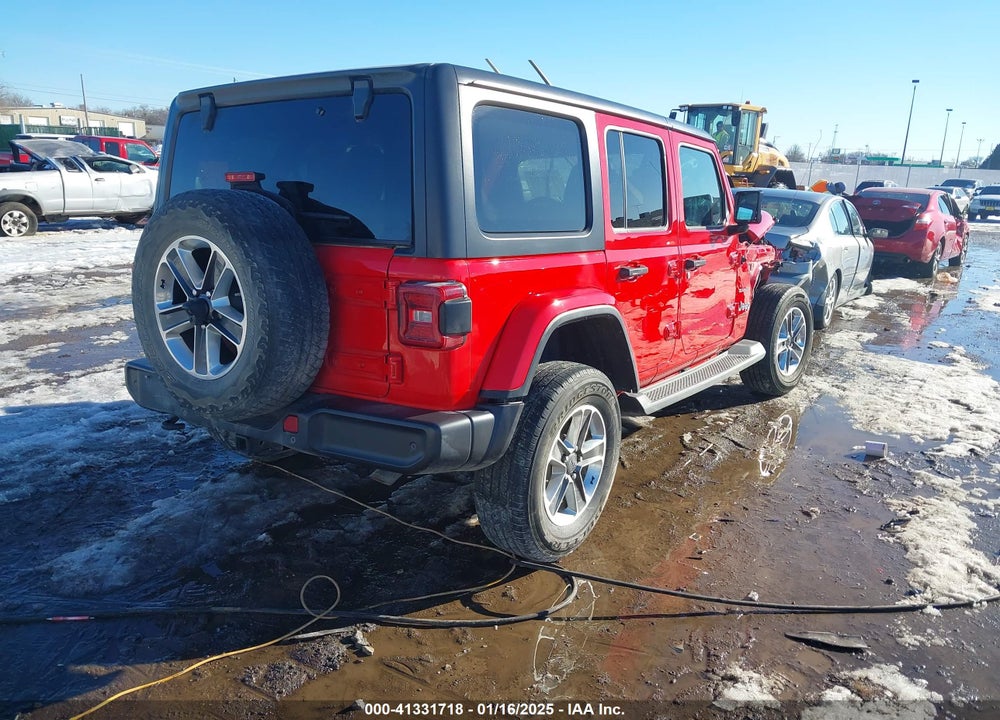 2019 JEEP WRANGLER UNLIMITED SAHARA 4X4 VIN: 1C4HJXENXKW622151