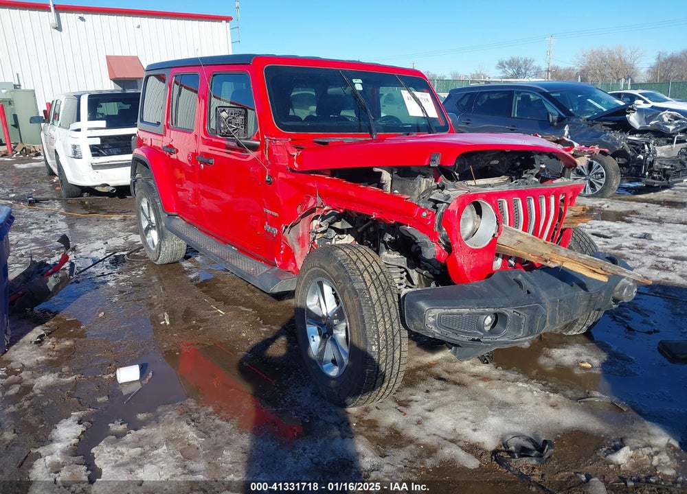 2019 JEEP WRANGLER UNLIMITED SAHARA 4X4 VIN: 1C4HJXENXKW622151