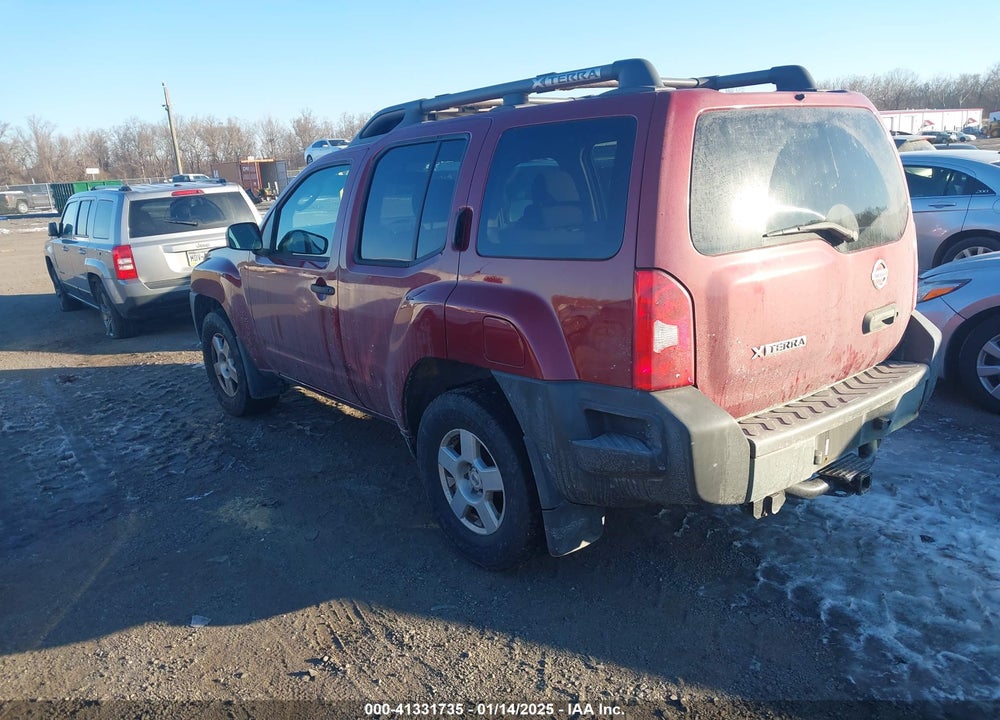 2007 NISSAN XTERRA S VIN: 5N1AN08W77C527469