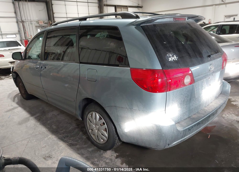 2007 TOYOTA SIENNA LE VIN: 5TDZK23C97S029149
