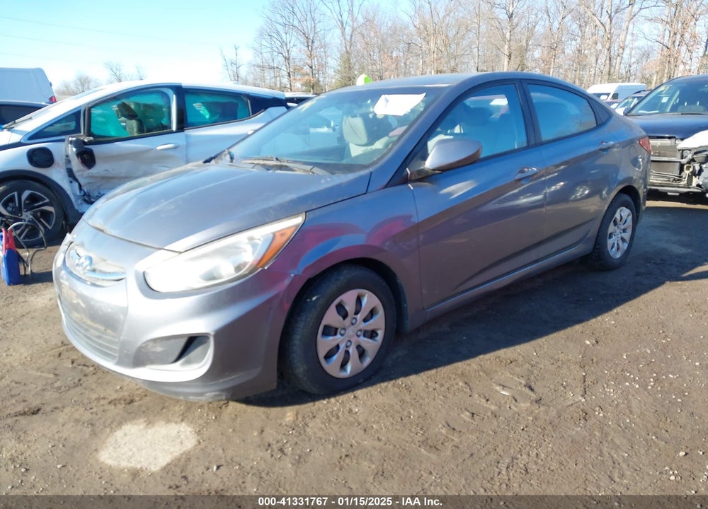 2016 HYUNDAI ACCENT SE VIN: KMHCT4AE3GU122484