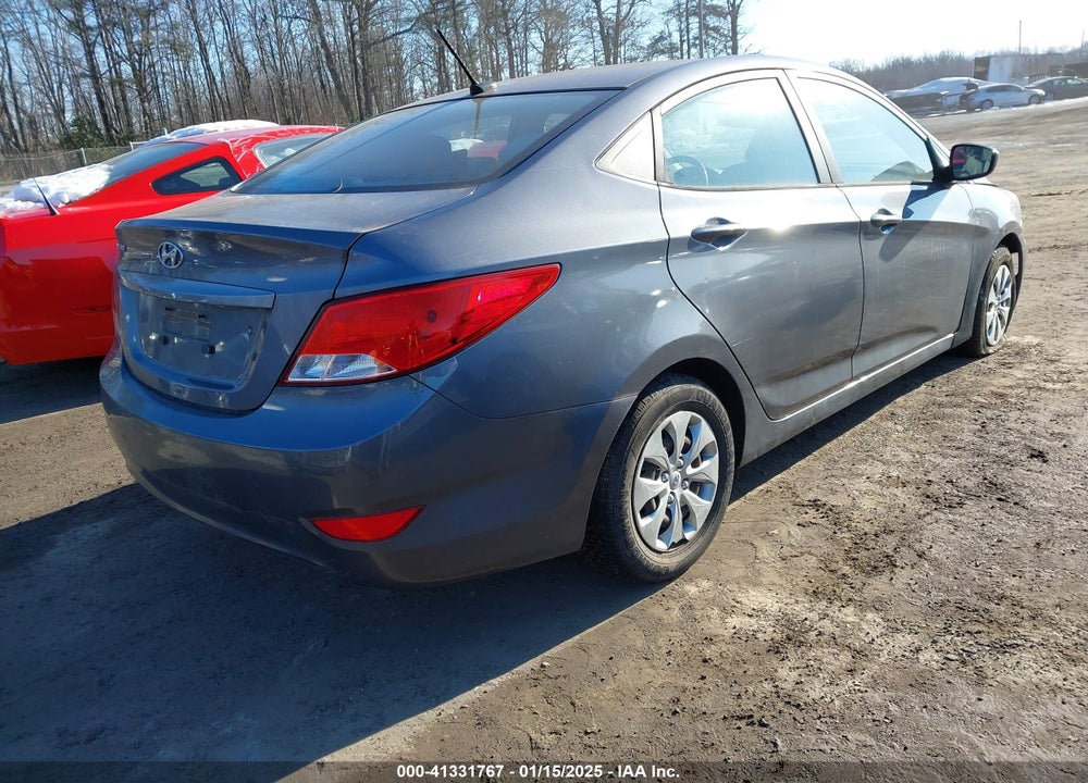 2016 HYUNDAI ACCENT SE VIN: KMHCT4AE3GU122484