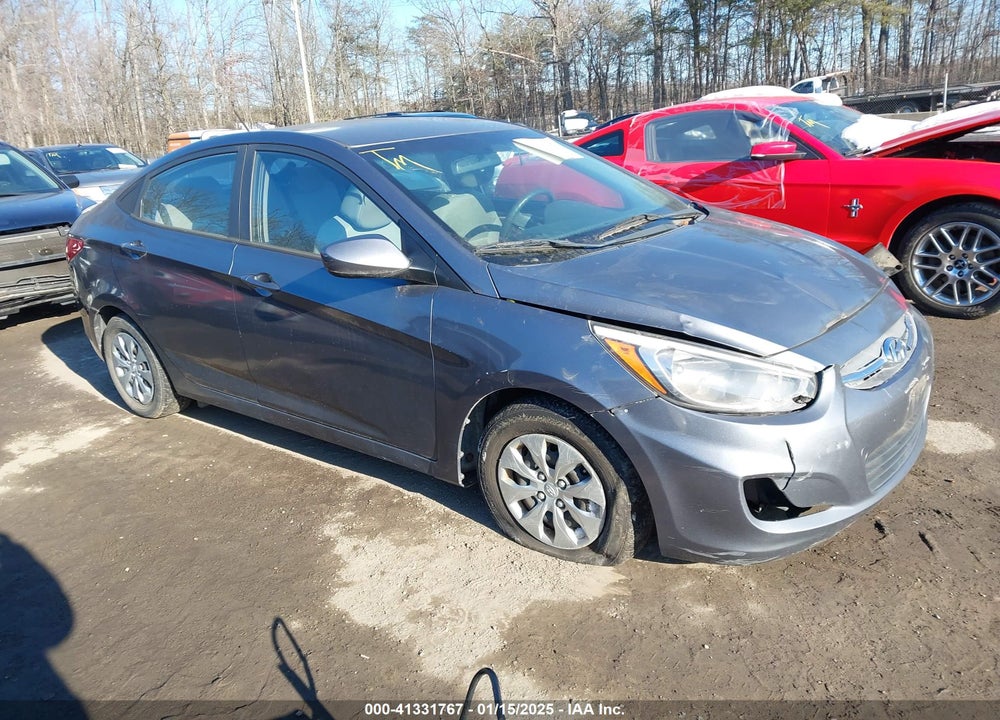 2016 HYUNDAI ACCENT SE VIN: KMHCT4AE3GU122484