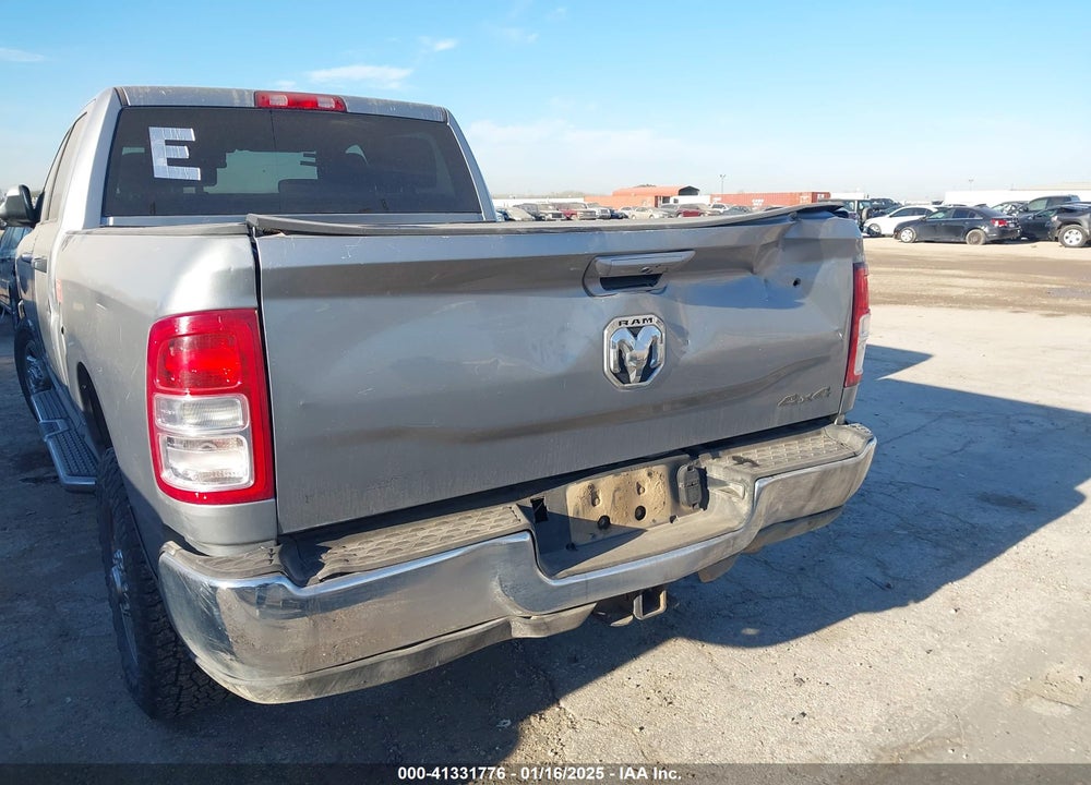 2022 RAM 2500 BIG HORN 4X4 6'4 BOX VIN: 3C6UR5DJ8NG137253
