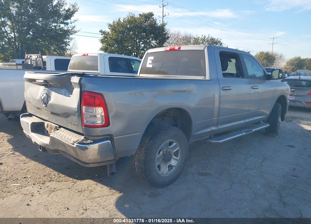 2022 RAM 2500 BIG HORN 4X4 6'4 BOX VIN: 3C6UR5DJ8NG137253