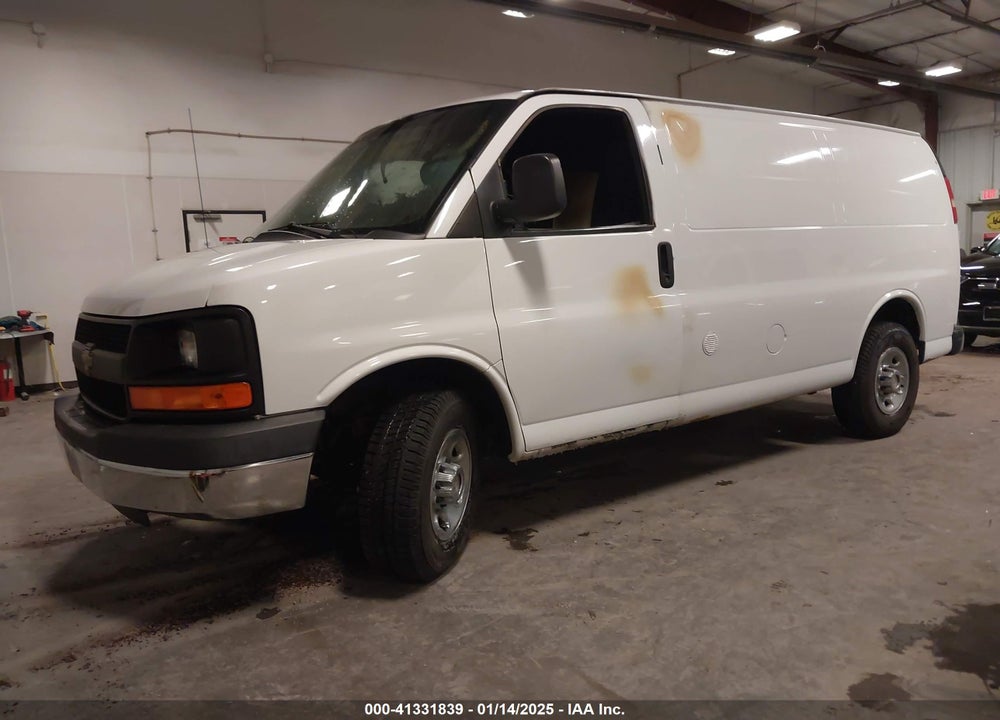 2014 CHEVROLET EXPRESS 2500 WORK VAN VIN: 1GCWGFCGXE1145405