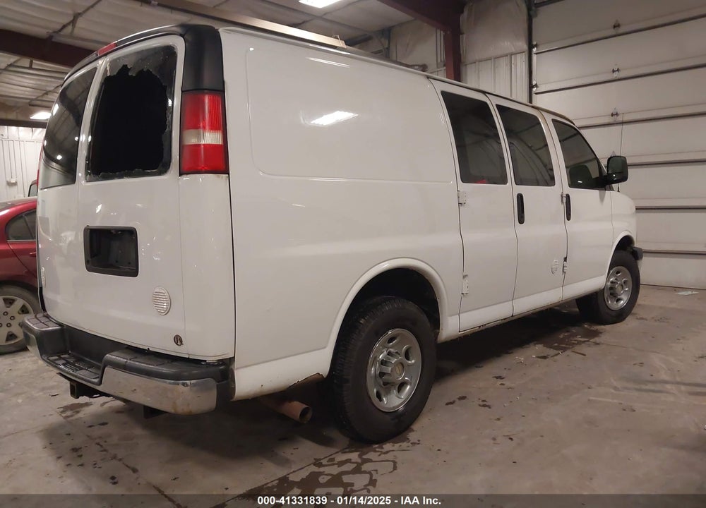 2014 CHEVROLET EXPRESS 2500 WORK VAN VIN: 1GCWGFCGXE1145405