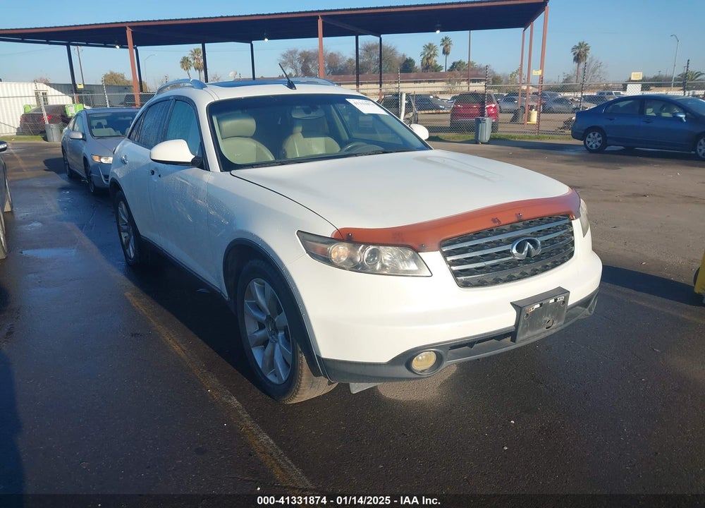 2005 INFINITI FX35 VIN: JNRAS08W45X206394