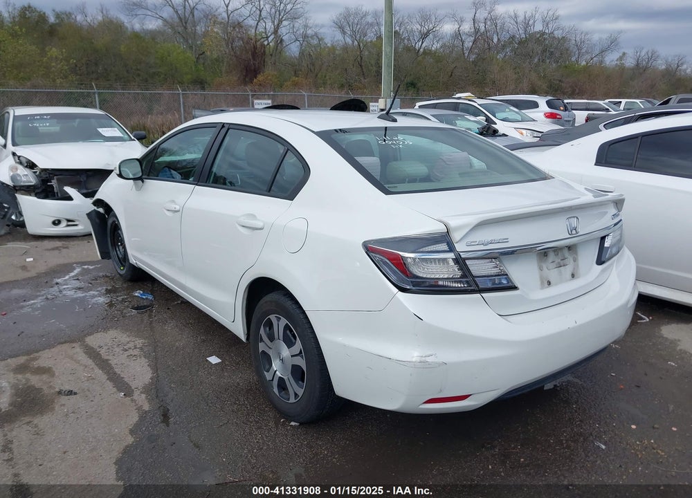 2013 HONDA CIVIC HYBRID VIN: 19XFB4F22DE004035