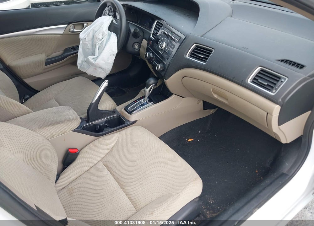 2013 HONDA CIVIC HYBRID VIN: 19XFB4F22DE004035