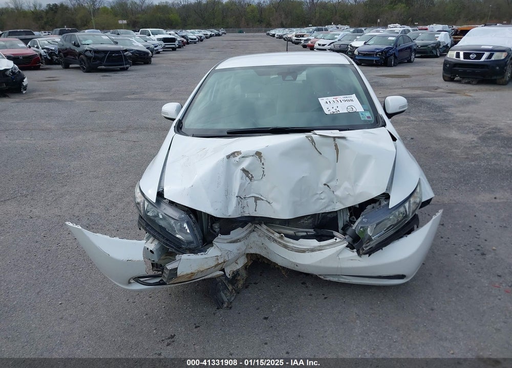 2013 HONDA CIVIC HYBRID VIN: 19XFB4F22DE004035