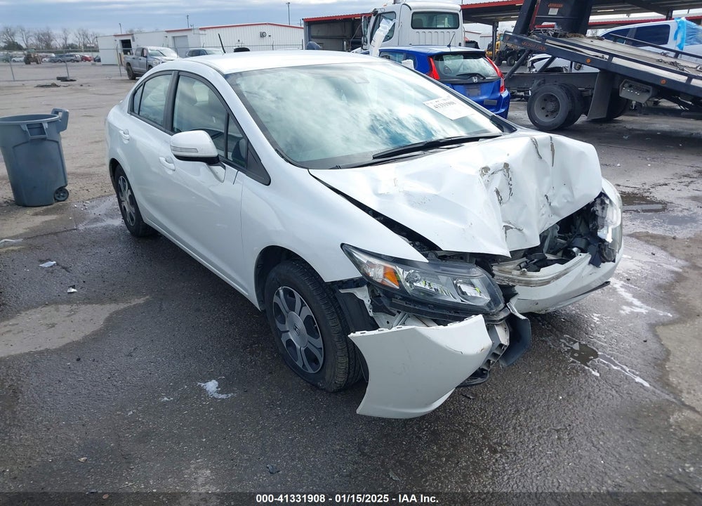 2013 HONDA CIVIC HYBRID VIN: 19XFB4F22DE004035