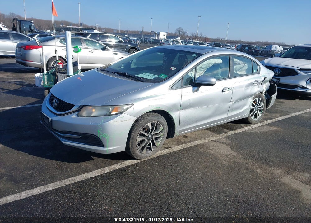 2014 HONDA CIVIC VIN: 19XFB2F84EE061010