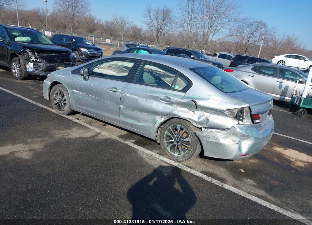 2014 HONDA CIVIC VIN: 19XFB2F84EE061010