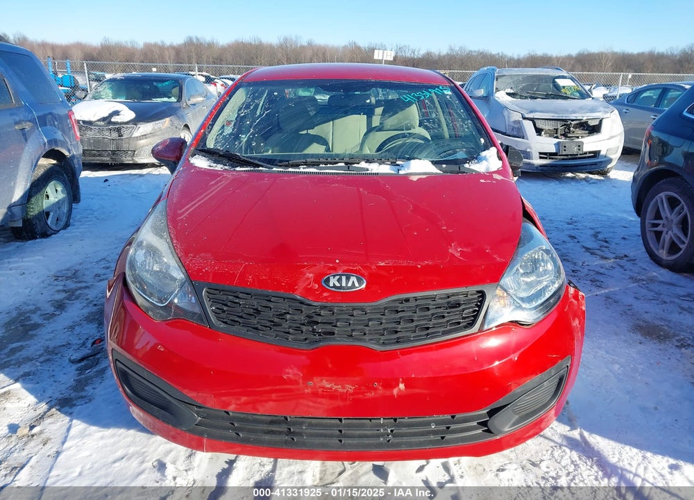 2013 KIA RIO VIN: KNADM4A38D6192046