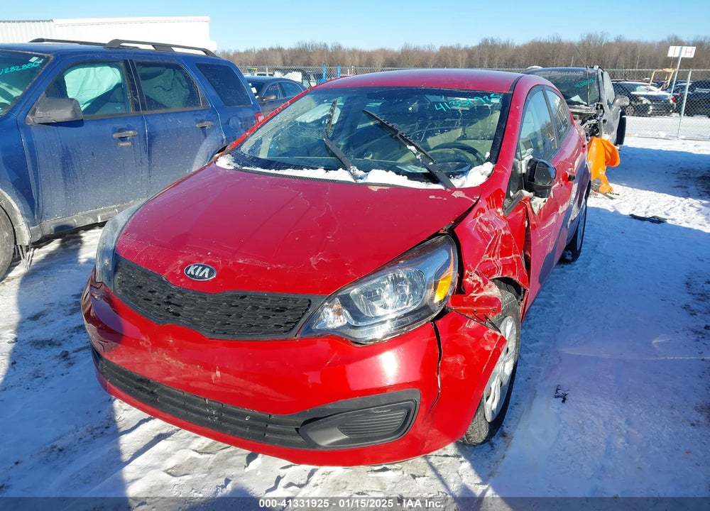 2013 KIA RIO VIN: KNADM4A38D6192046