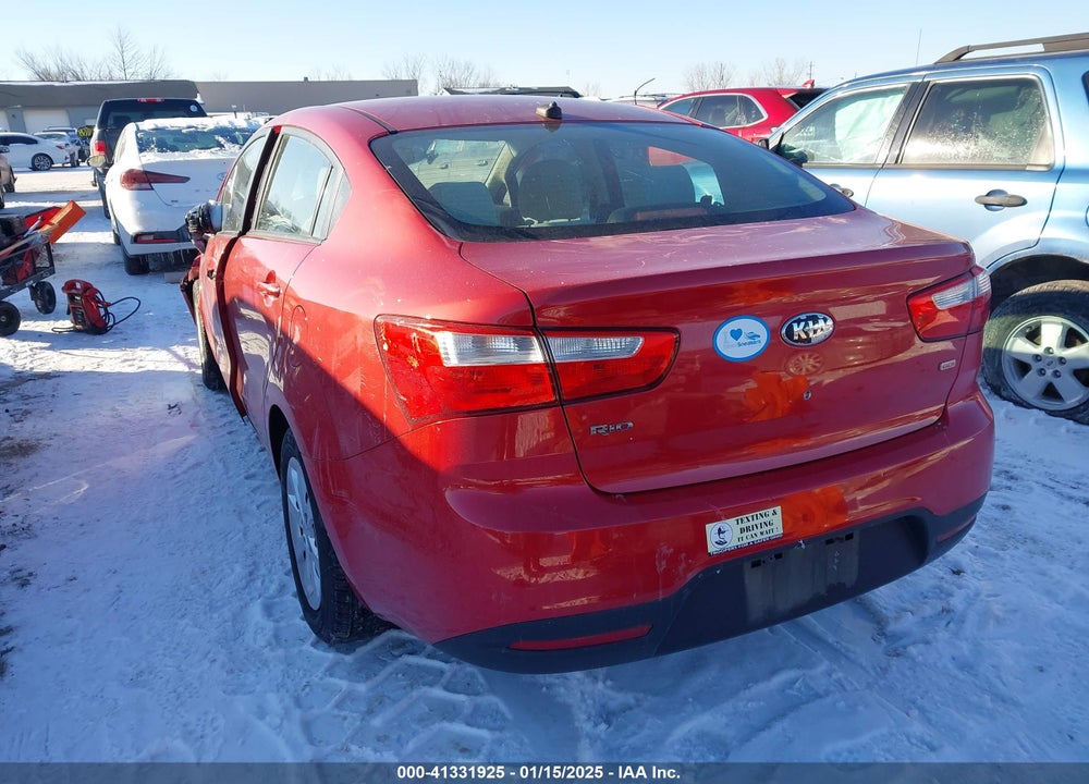 2013 KIA RIO VIN: KNADM4A38D6192046