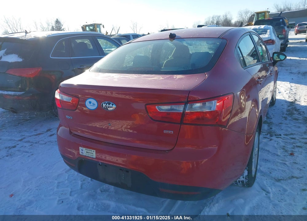 2013 KIA RIO VIN: KNADM4A38D6192046