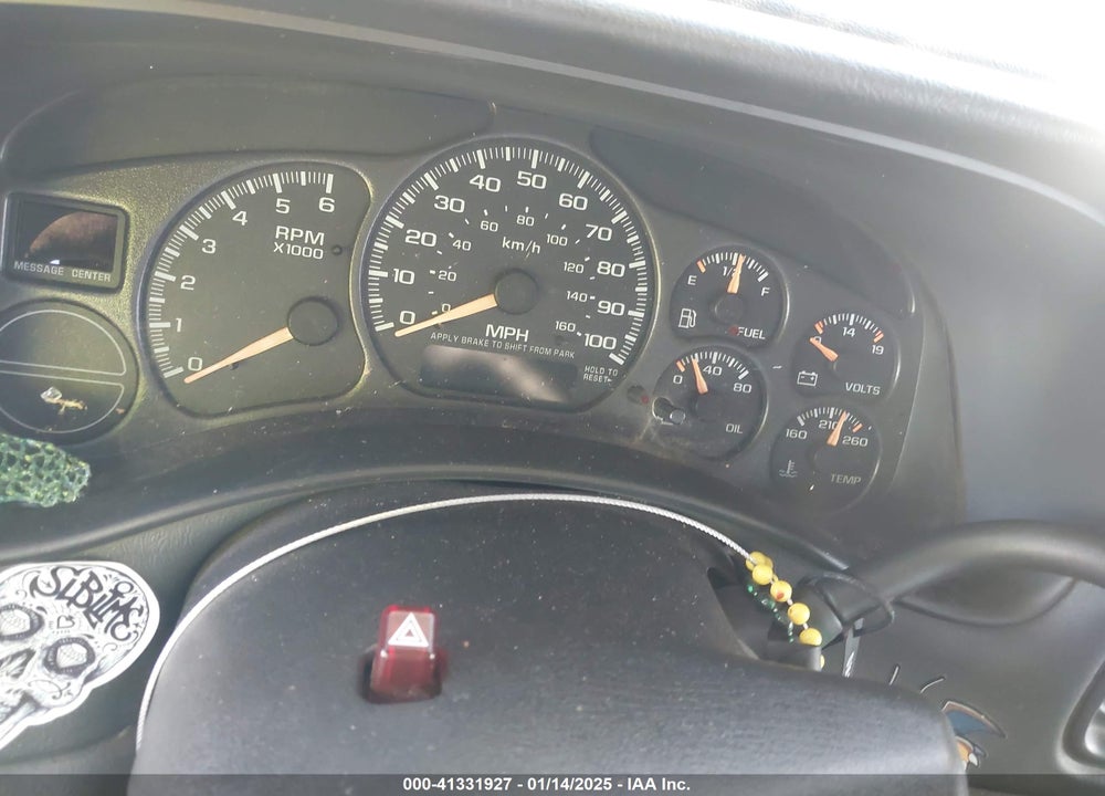 2001 CHEVROLET SILVERADO 1500 VIN: 2GCEK19T311378533