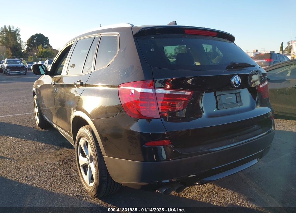 2011 BMW X3 XDRIVE28I VIN: 5UXWX5C5XBL714762