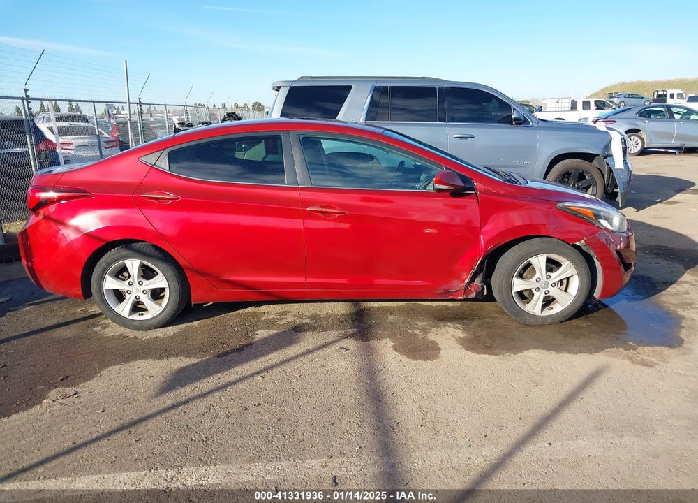 2016 HYUNDAI ELANTRA VALUE EDITION VIN: 5NPDH4AE5GH731368
