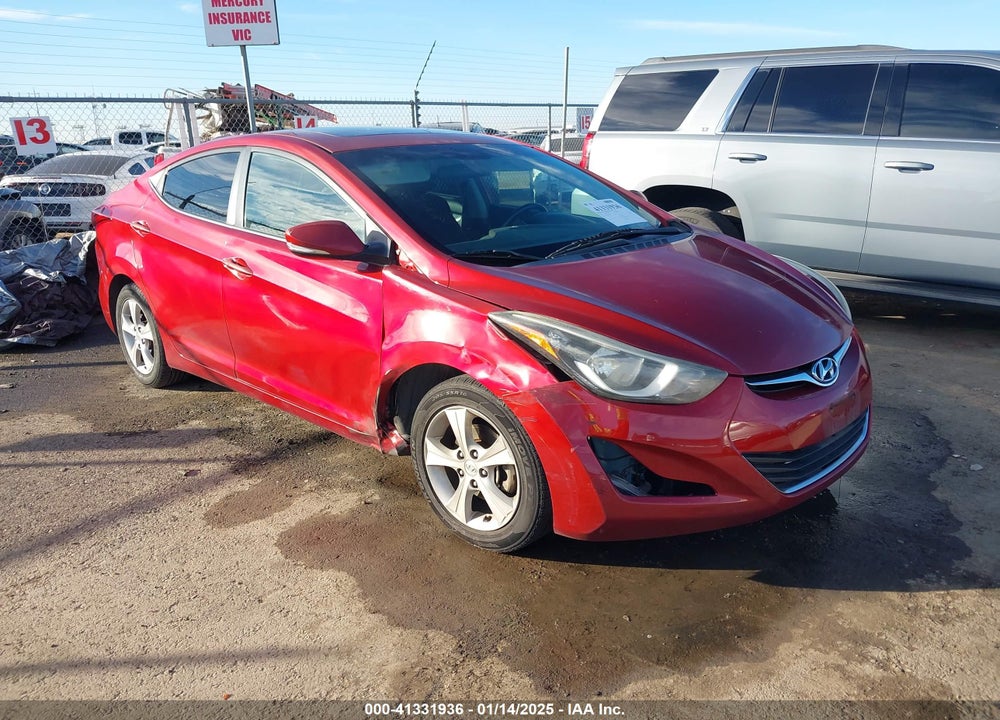 2016 HYUNDAI ELANTRA VALUE EDITION VIN: 5NPDH4AE5GH731368