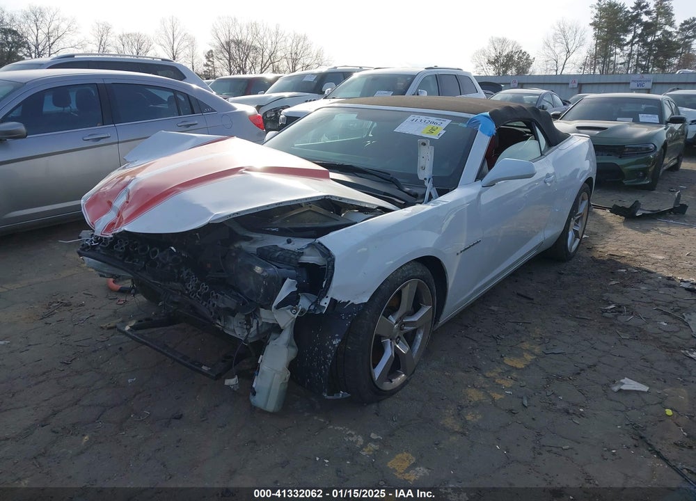 2012 CHEVROLET CAMARO 2SS VIN: 2G1FK3DJ5C9113776