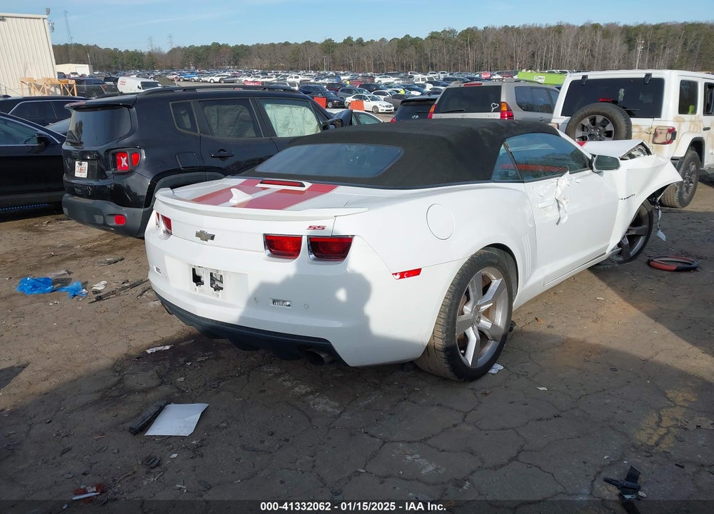 2012 CHEVROLET CAMARO 2SS VIN: 2G1FK3DJ5C9113776