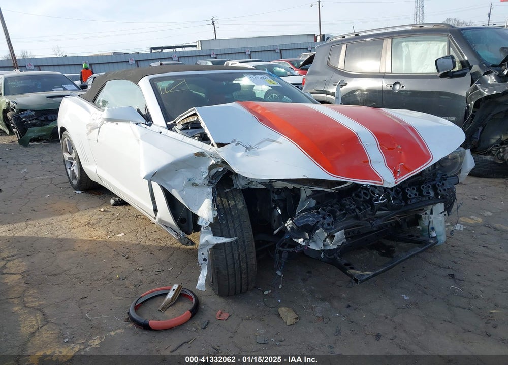 2012 CHEVROLET CAMARO 2SS VIN: 2G1FK3DJ5C9113776