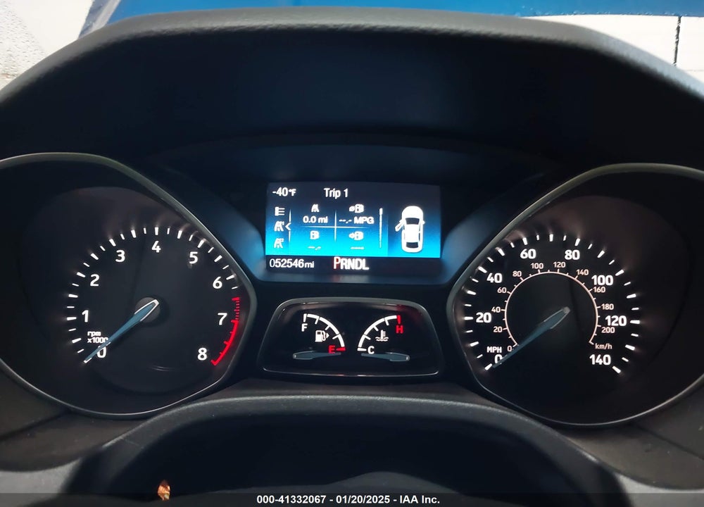 2018 FORD FOCUS VIN: 1FADP3F22JL258078