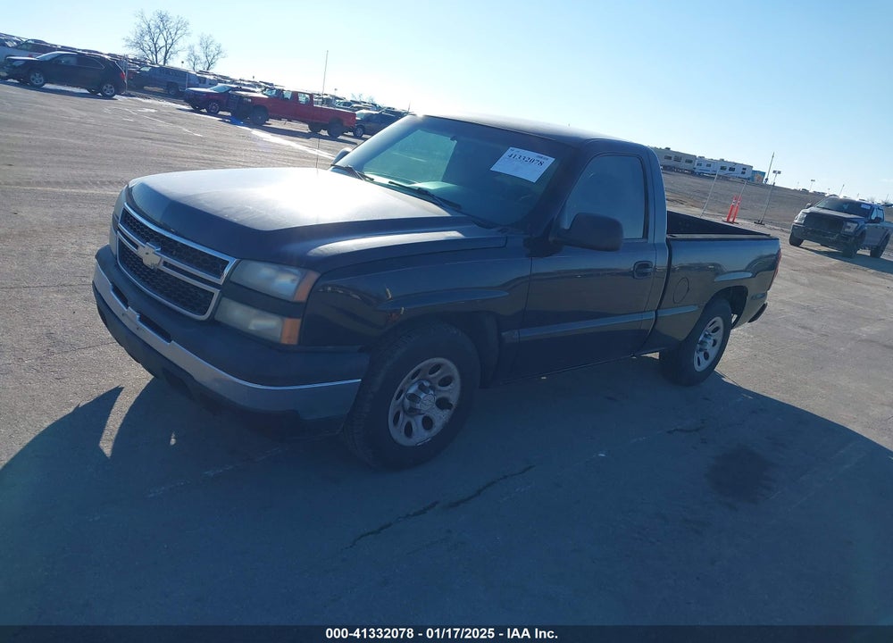 2006 CHEVROLET SILVERADO 1500 WORK TRUCK VIN: 3GCEC14XX6G232054