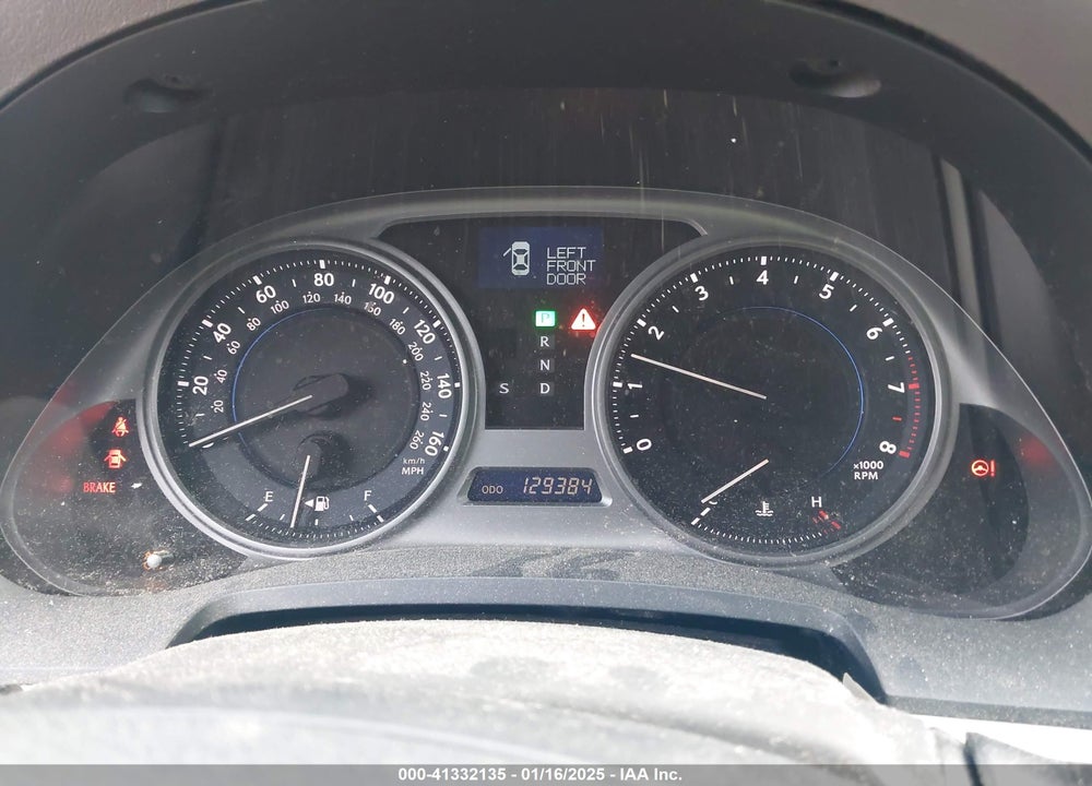 2009 LEXUS IS 250 VIN: JTHCK262792029782