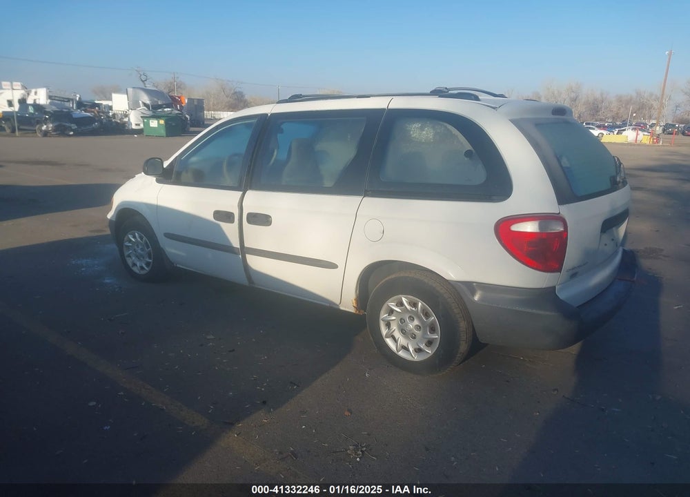 2002 CHRYSLER VOYAGER EC VIN: 1C4GJ15B12B557227