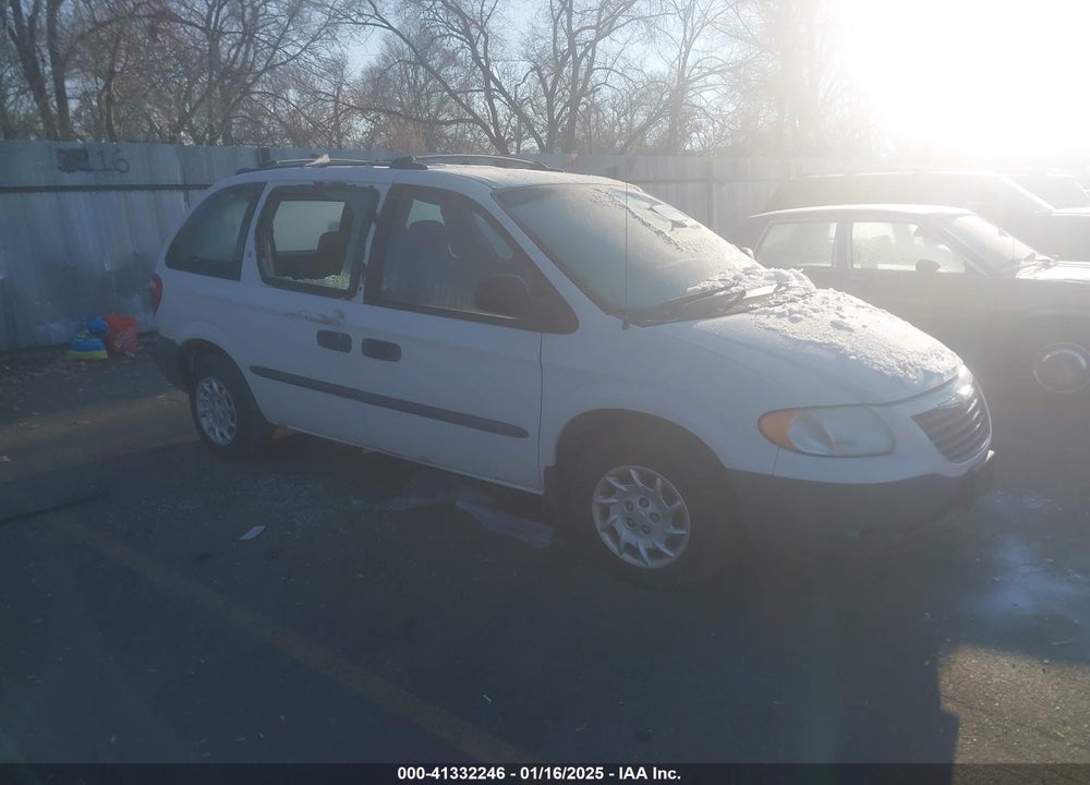 2002 CHRYSLER VOYAGER EC VIN: 1C4GJ15B12B557227
