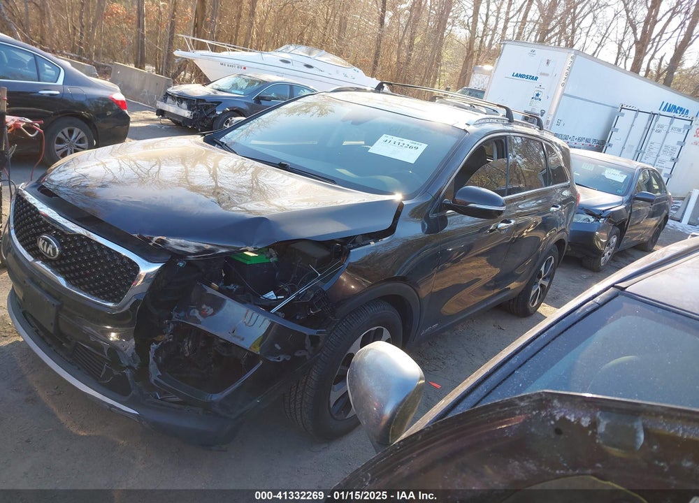 2018 KIA SORENTO 3.3L EX VIN: 5XYPHDA54JG410997
