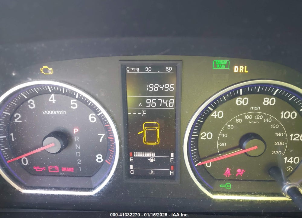 2009 HONDA CR-V EX-L VIN: 5J6RE487X9L063937