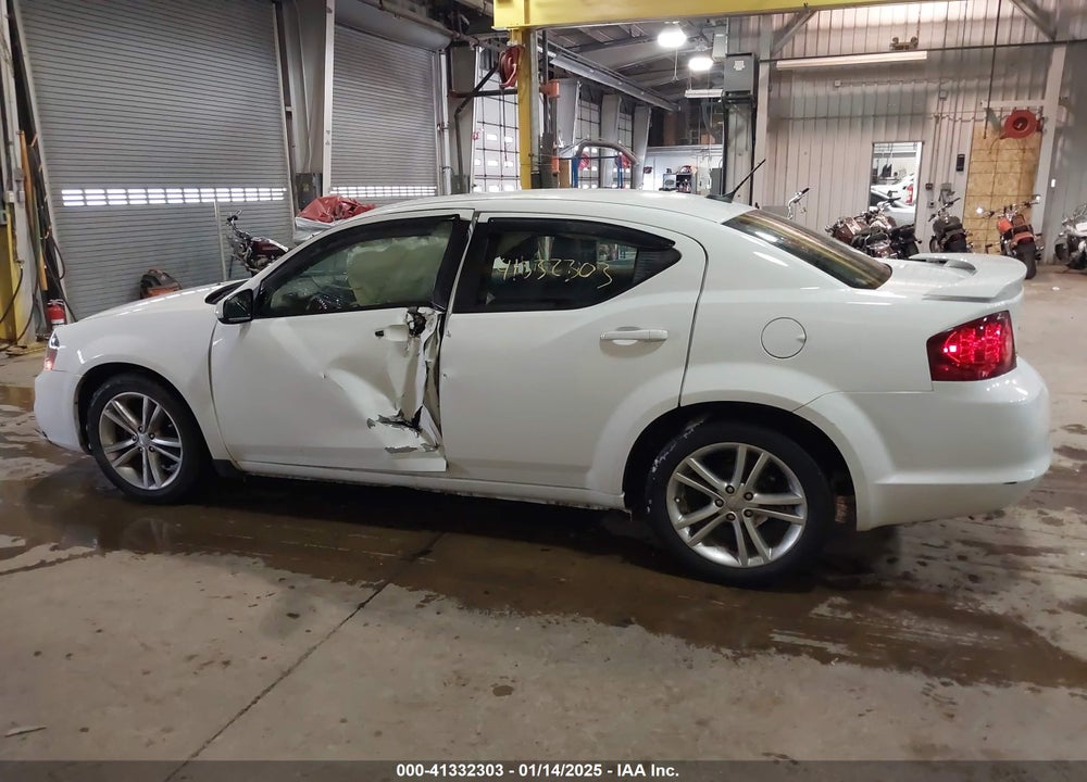 2014 DODGE AVENGER SXT VIN: 1C3CDZCGXEN131403
